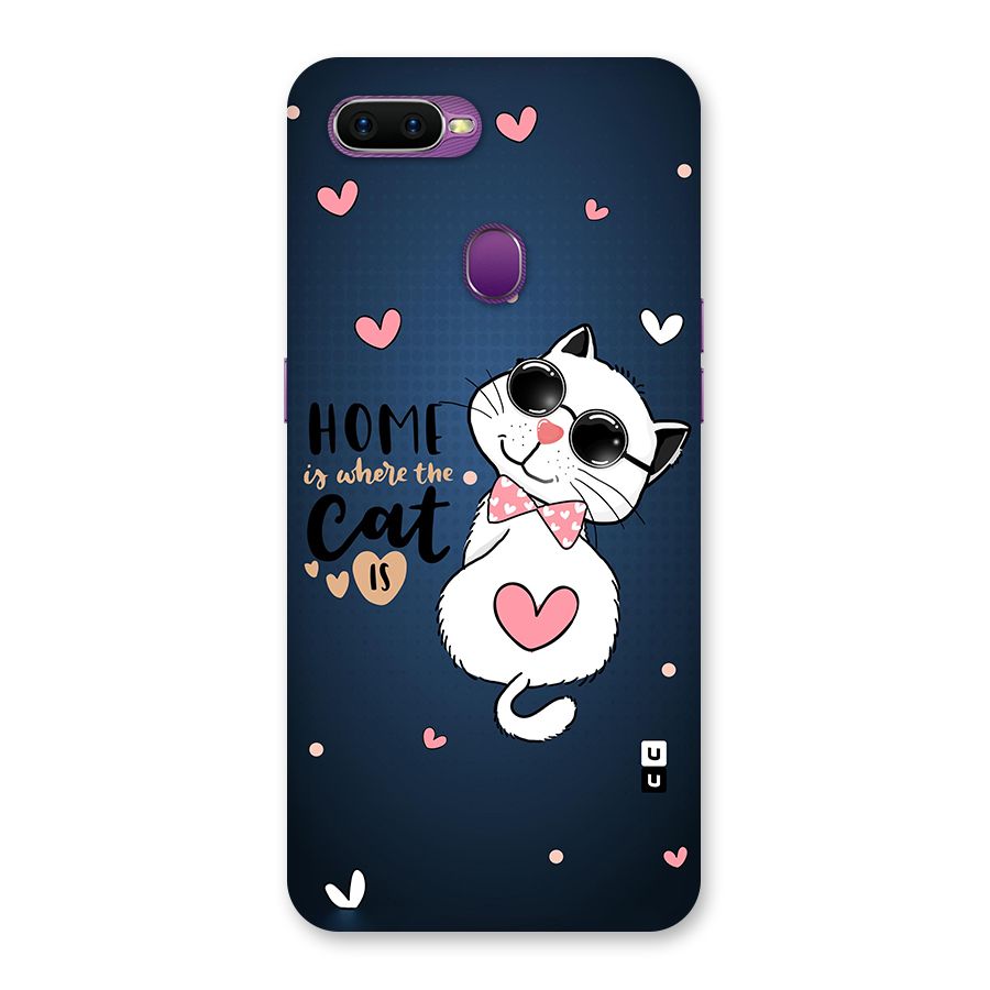 Home Where Cat Back Case for Oppo F9