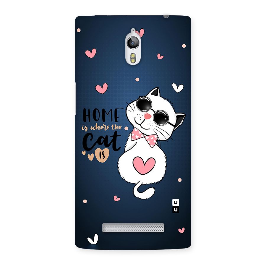 Home Where Cat Back Case for Oppo Find 7
