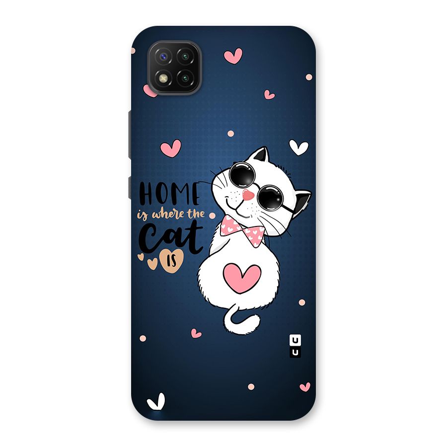Home Where Cat Back Case for Poco C3