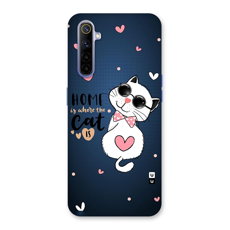 Home Where Cat Back Case for Realme 6