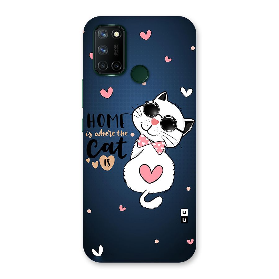 Home Where Cat Back Case for Realme 7i