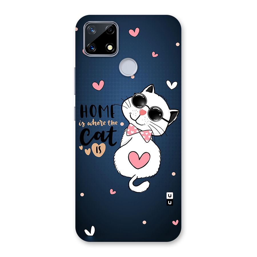 Home Where Cat Back Case for Realme Narzo 20