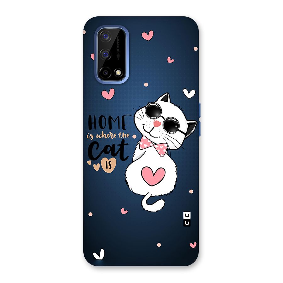 Home Where Cat Back Case for Realme Narzo 30 Pro