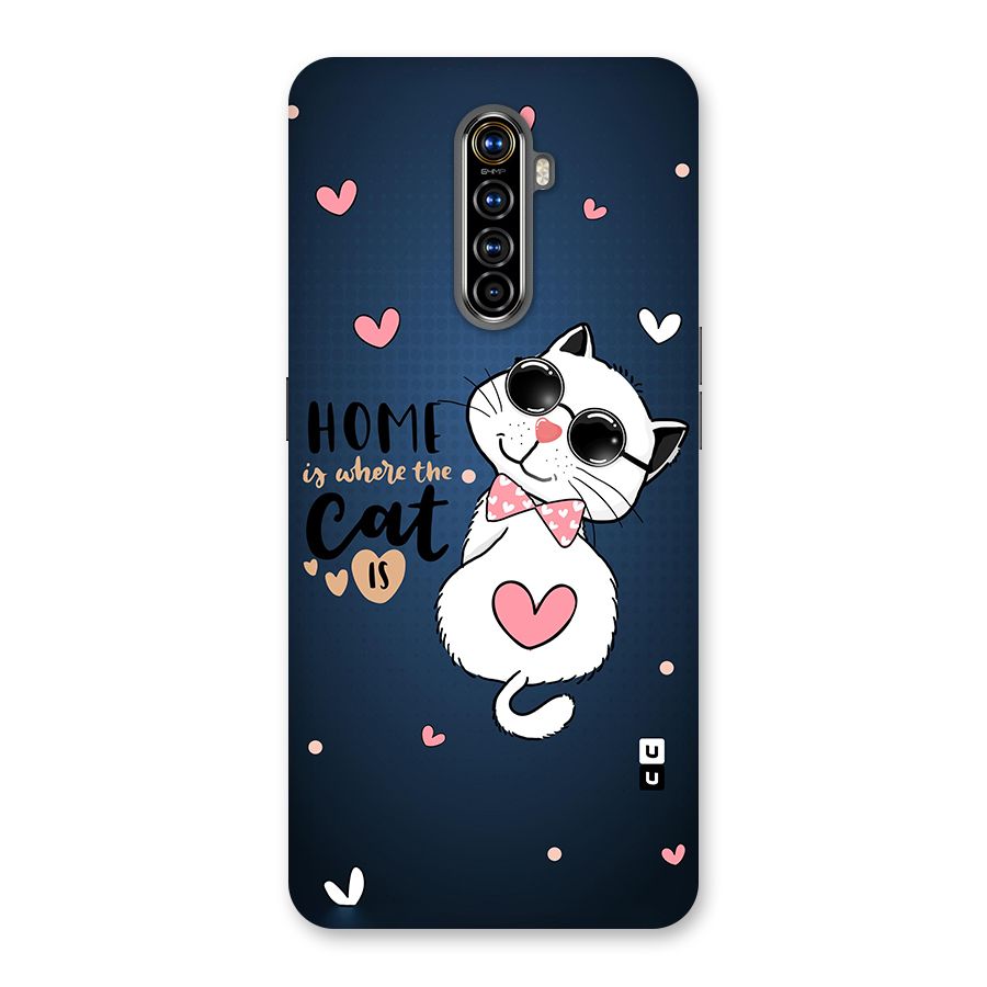 Home Where Cat Back Case for Realme X2 Pro