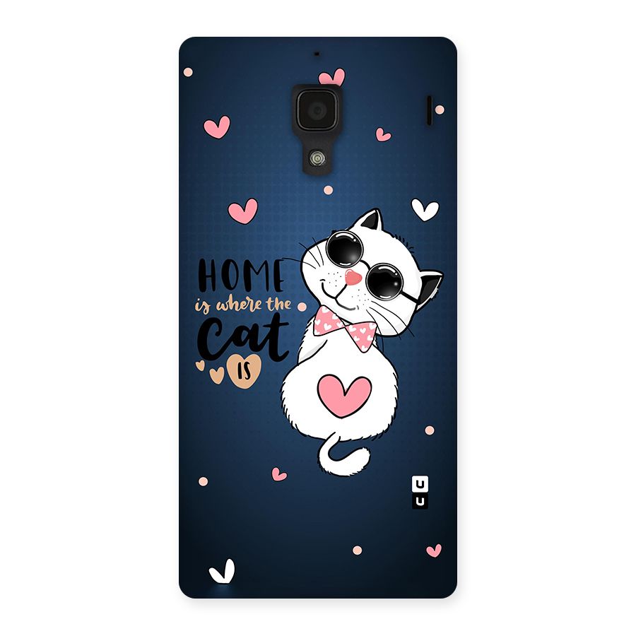 Home Where Cat Back Case for Redmi 1S