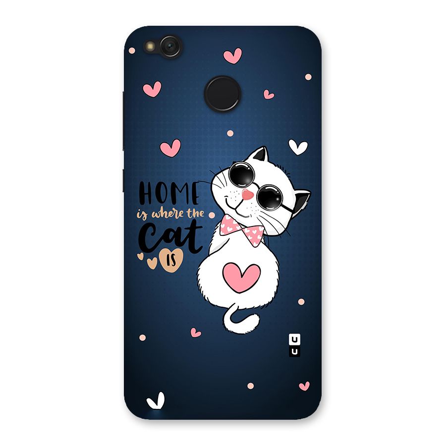 Home Where Cat Back Case for Redmi 4