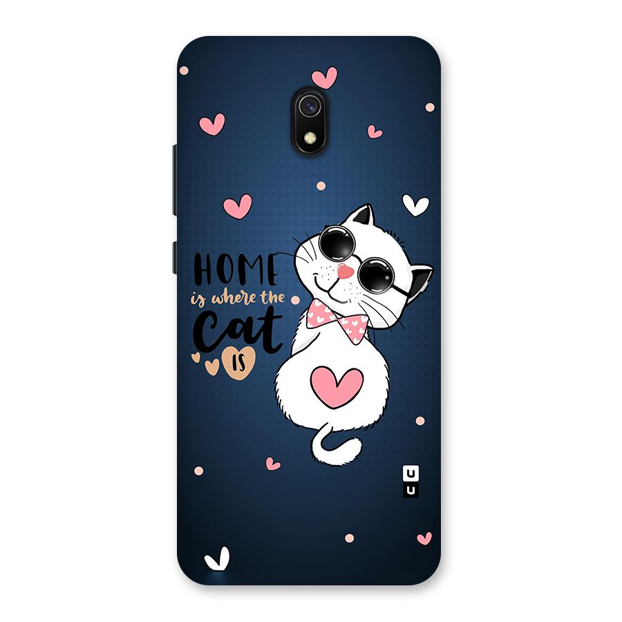 Home Where Cat Back Case for Redmi 8A