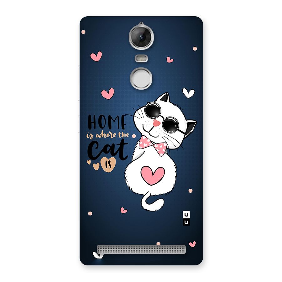 Home Where Cat Back Case for Vibe K5 Note