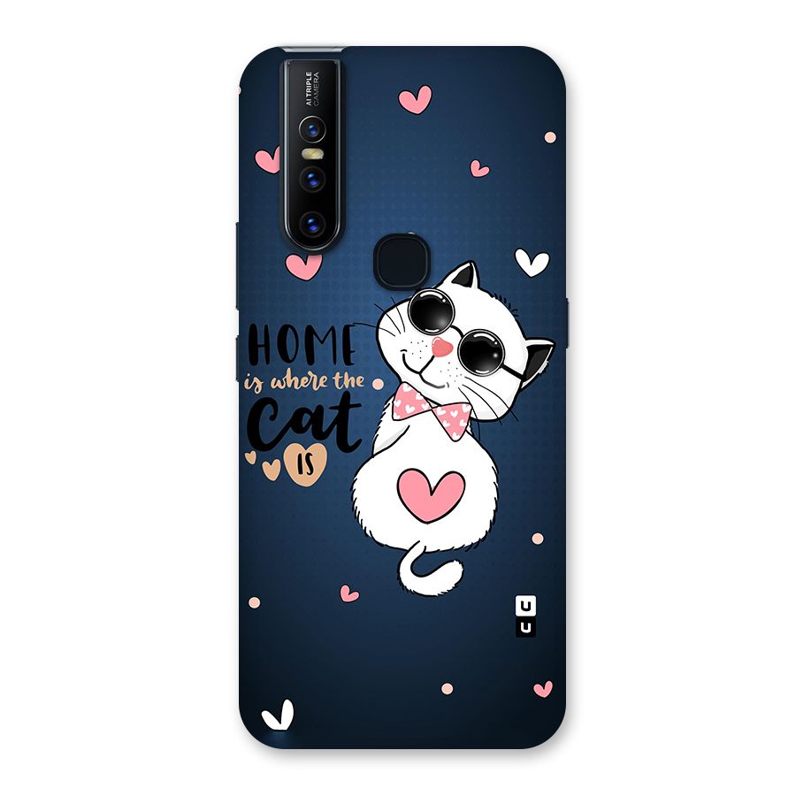 Home Where Cat Back Case for Vivo V15