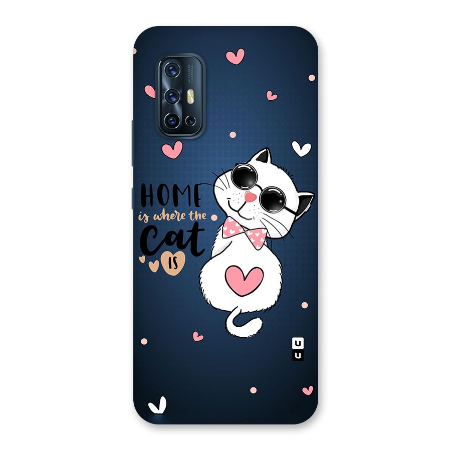 Home Where Cat Back Case for Vivo V17