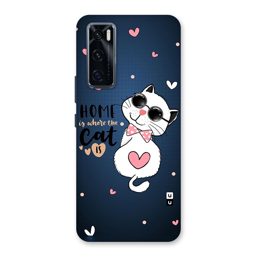 Home Where Cat Back Case for Vivo V20 SE