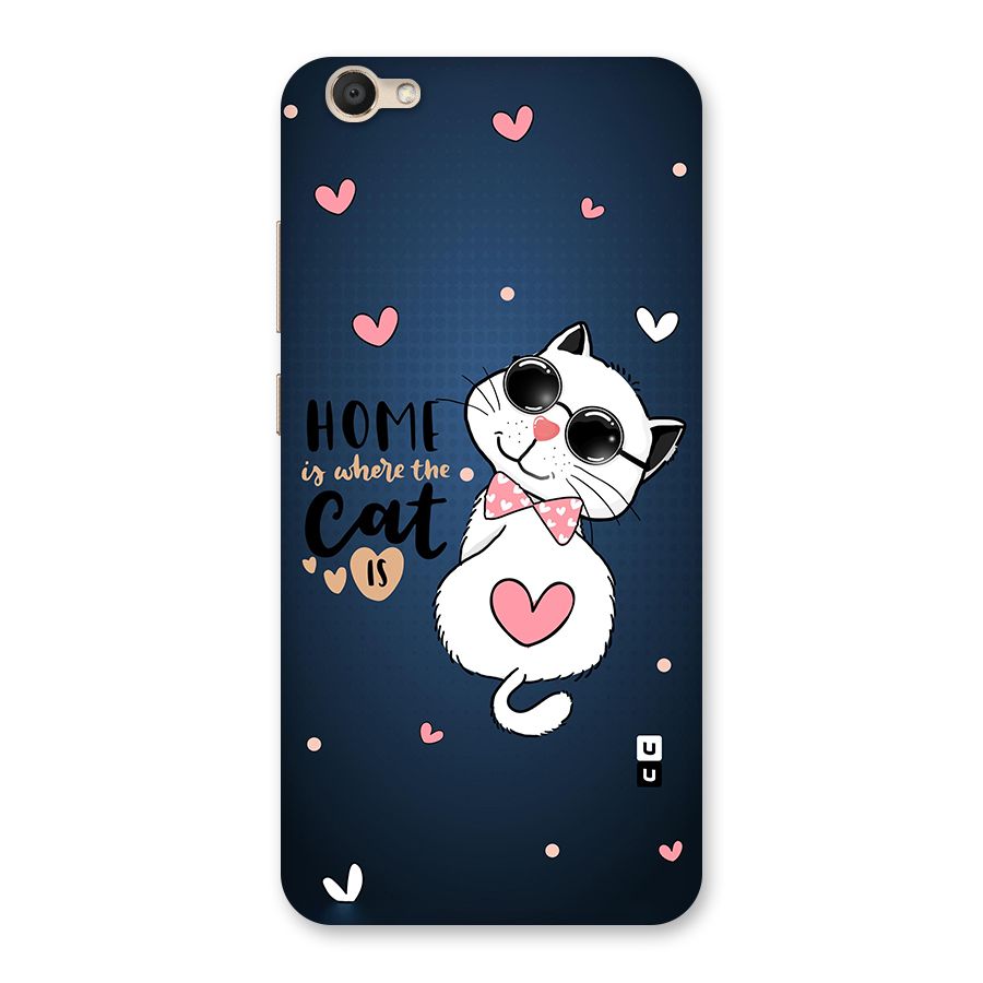 Home Where Cat Back Case for Vivo V5