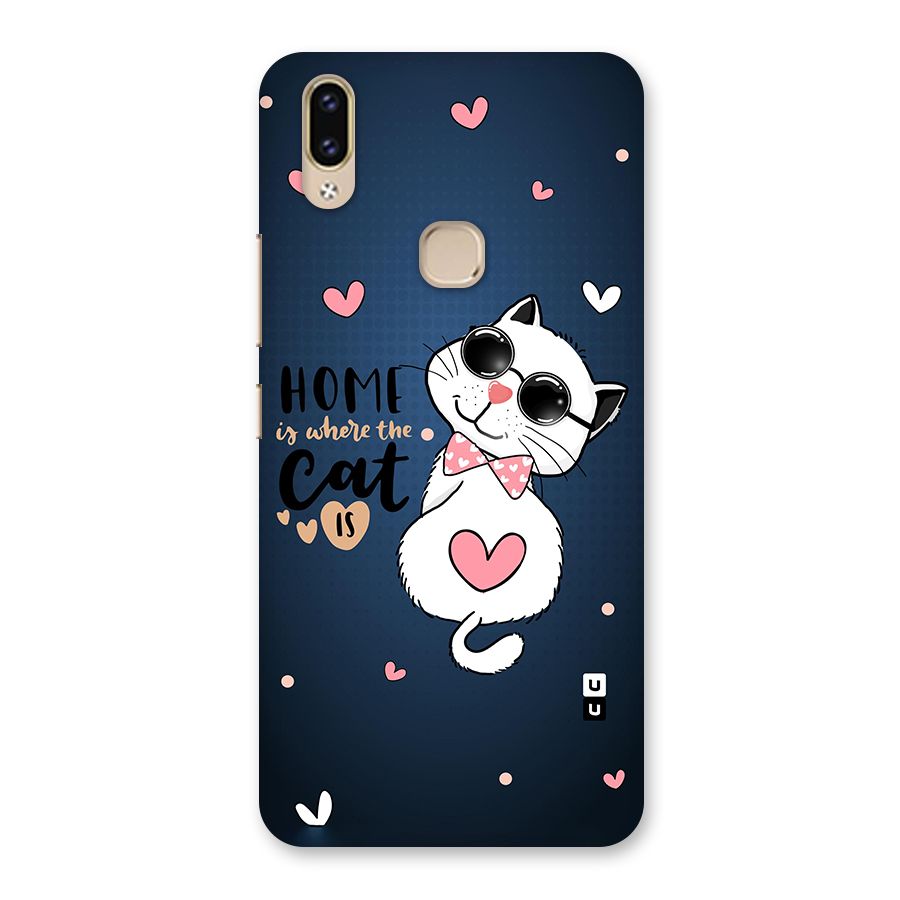 Home Where Cat Back Case for Vivo V9 Youth