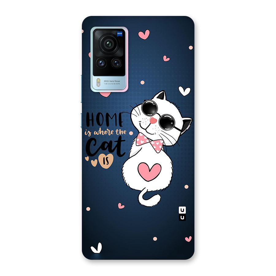 Home Where Cat Back Case for Vivo X60 Pro