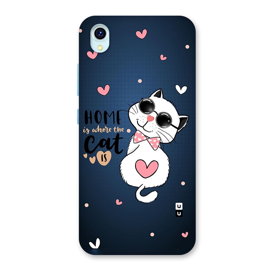 Home Where Cat Back Case for Vivo Y1s