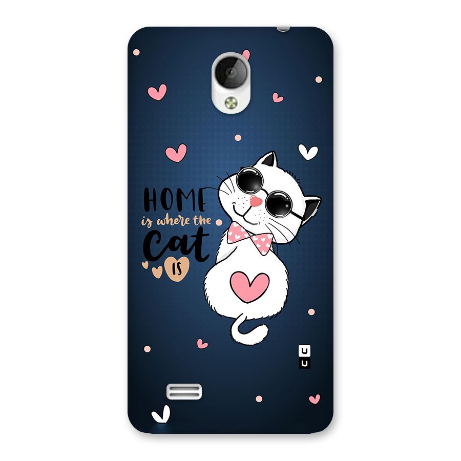 Home Where Cat Back Case for Vivo Y21