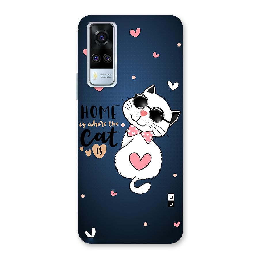 Home Where Cat Back Case for Vivo Y51
