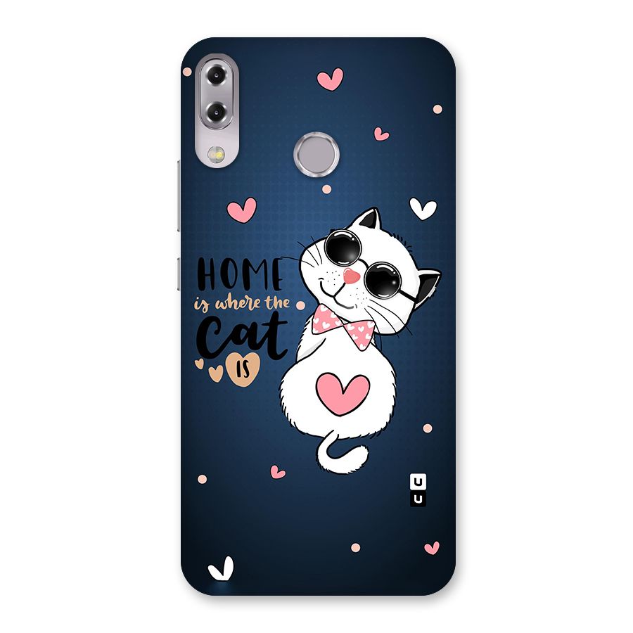 Home Where Cat Back Case for Zenfone 5Z