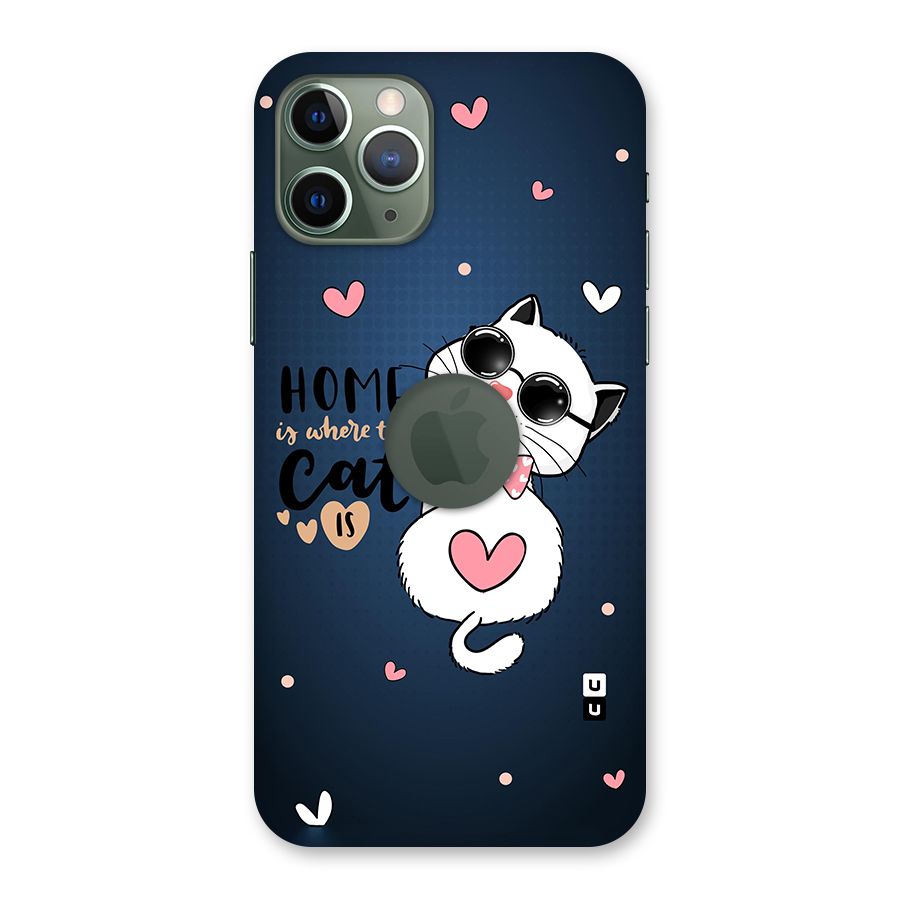 Home Where Cat Back Case for iPhone 11 Pro Logo  Cut