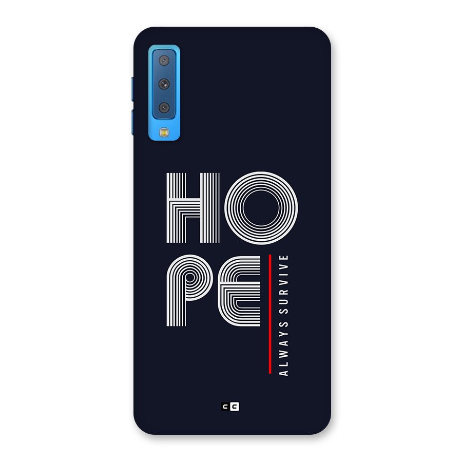 Hope Survives Back Case for Galaxy A7 (2018)