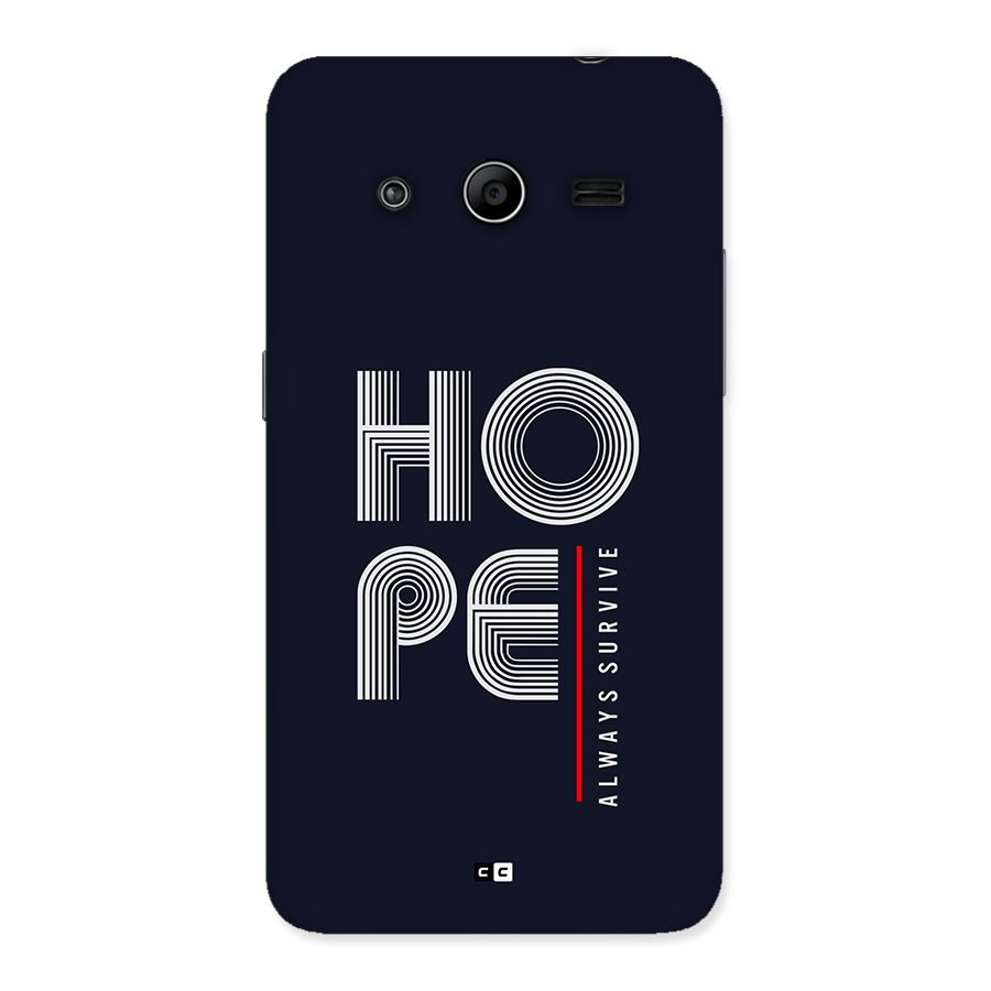 Hope Survives Back Case for Galaxy Core 2