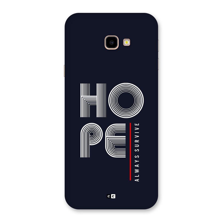 Hope Survives Back Case for Galaxy J4 Plus