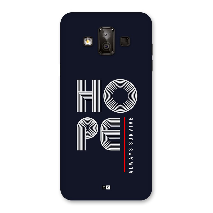 Hope Survives Back Case for Galaxy J7 Duo