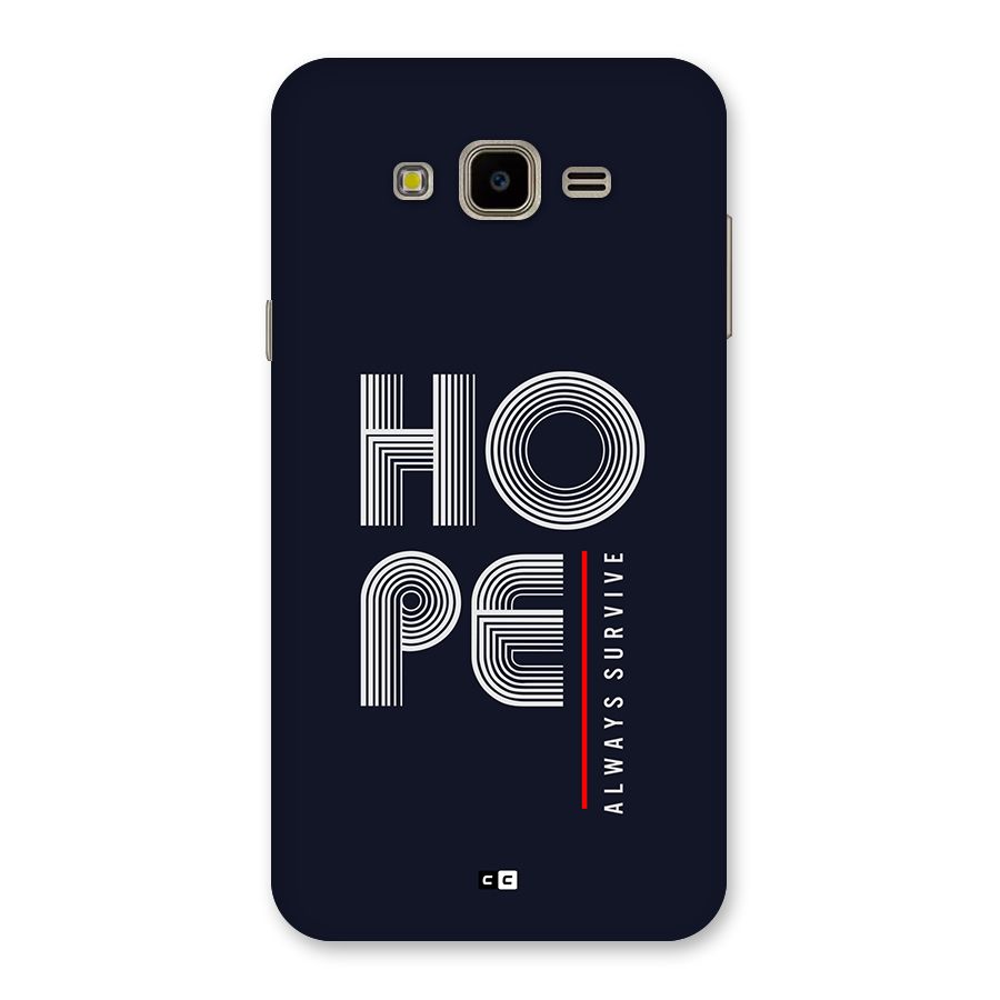 Hope Survives Back Case for Galaxy J7 Nxt