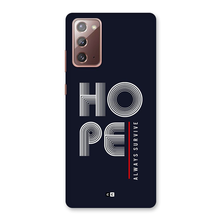 Hope Survives Back Case for Galaxy Note 20