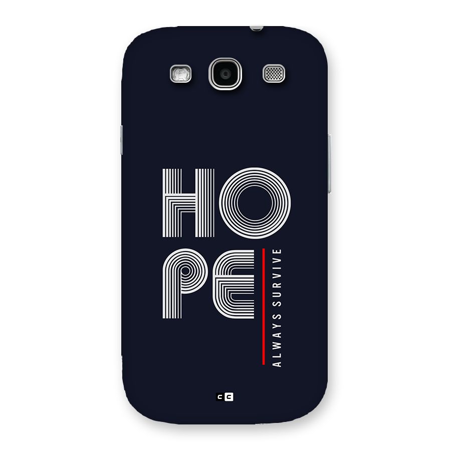 Hope Survives Back Case for Galaxy S3