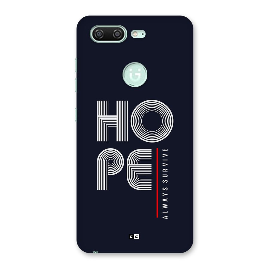 Hope Survives Back Case for Gionee S10