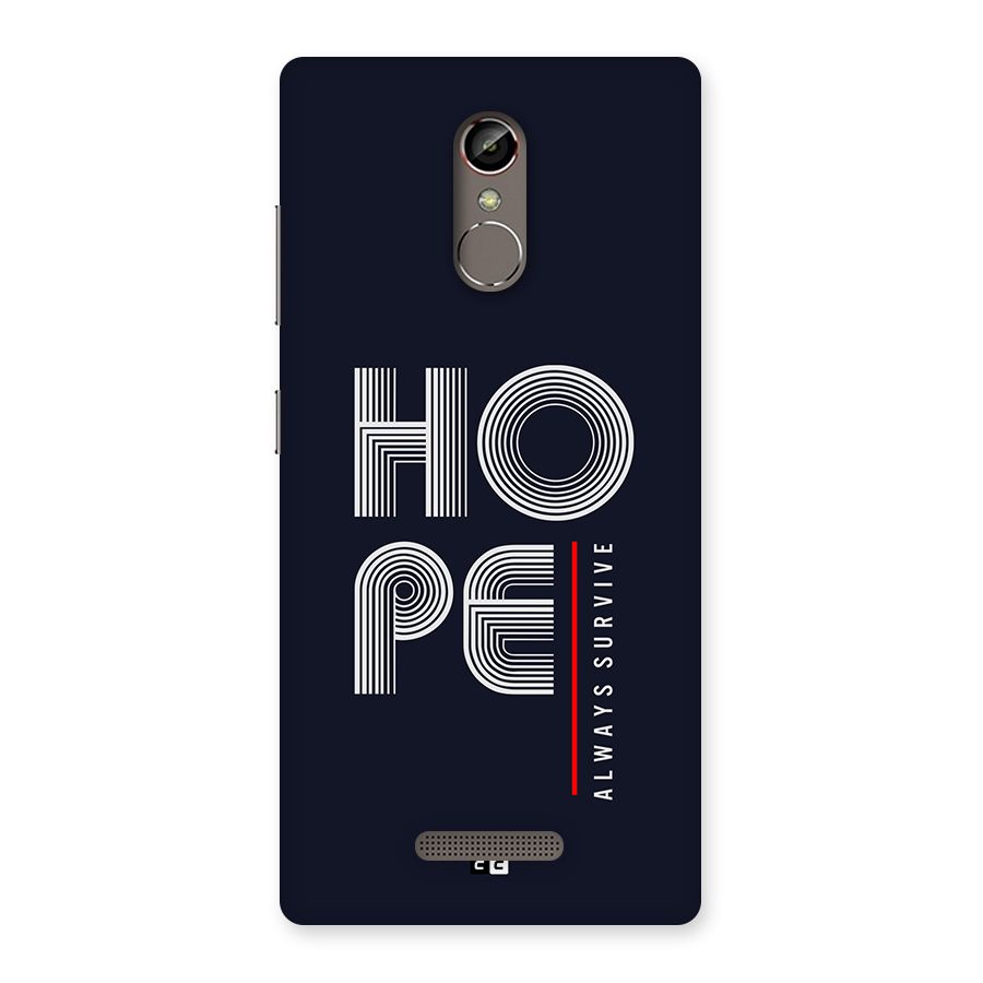 Hope Survives Back Case for Gionee S6s