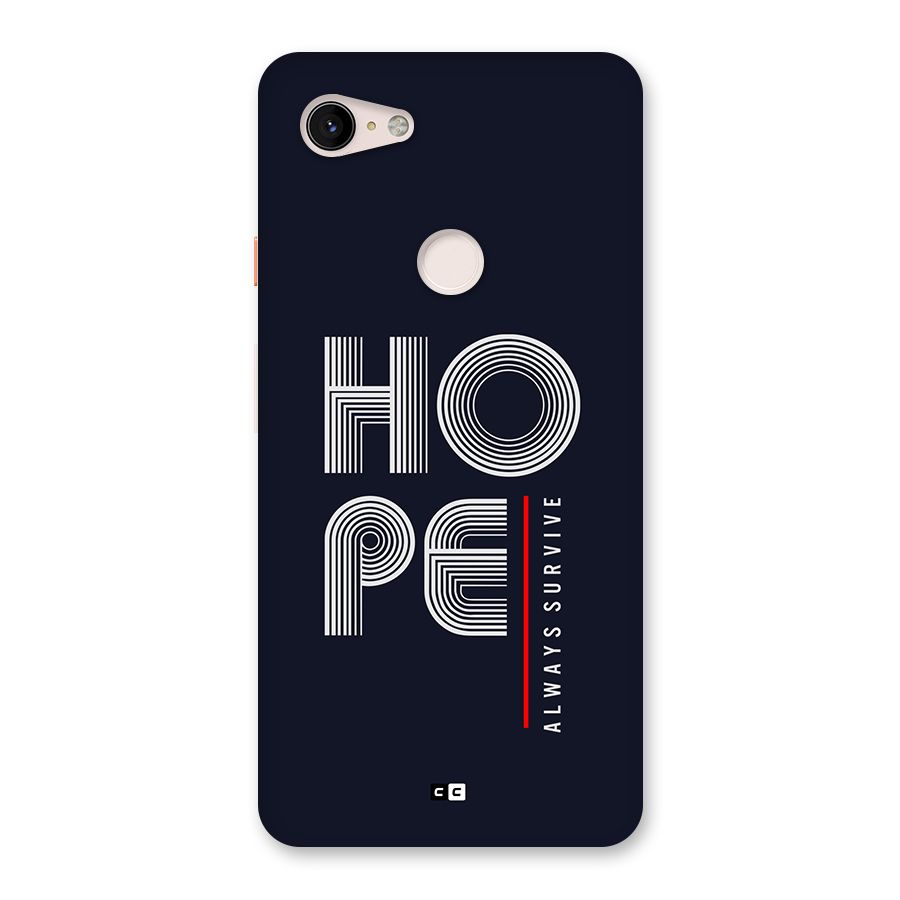 Hope Survives Back Case for Google Pixel 3 XL