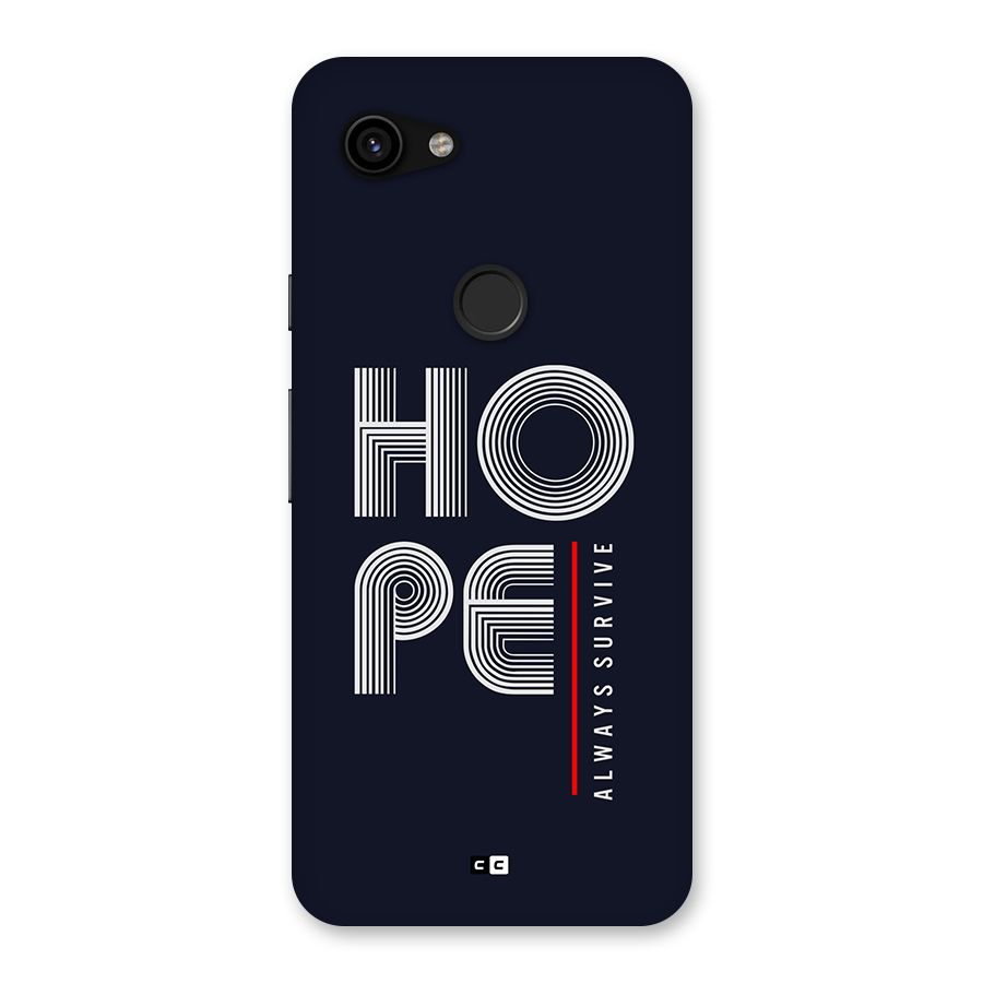 Hope Survives Back Case for Google Pixel 3a