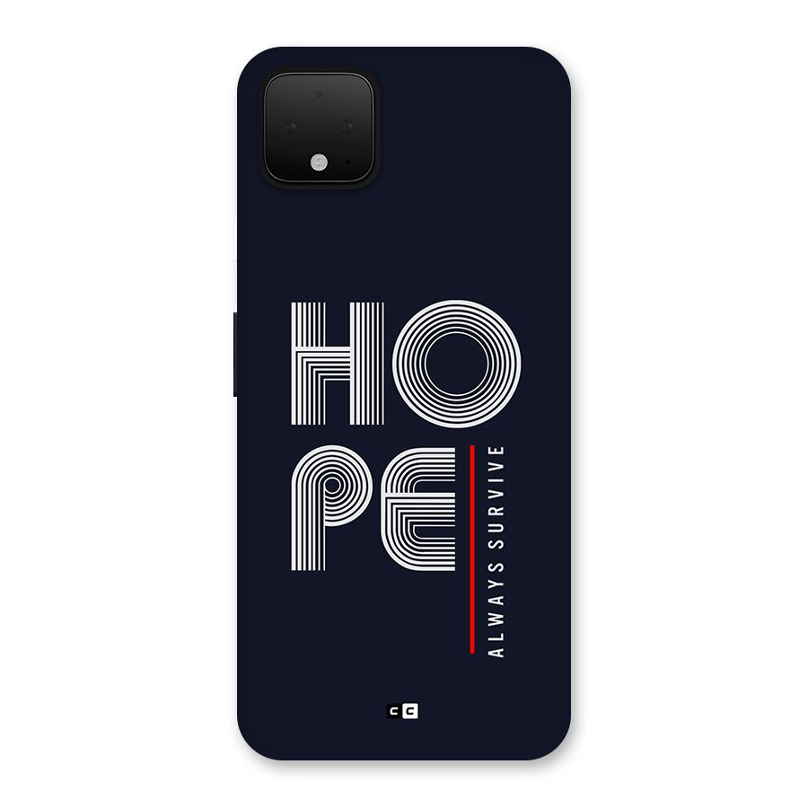Hope Survives Back Case for Google Pixel 4 XL