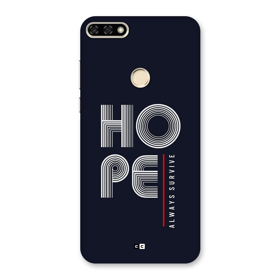 Hope Survives Back Case for Honor 7A