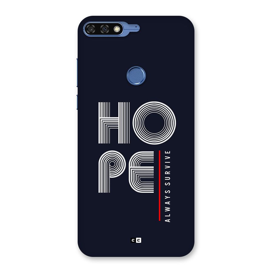 Hope Survives Back Case for Honor 7C