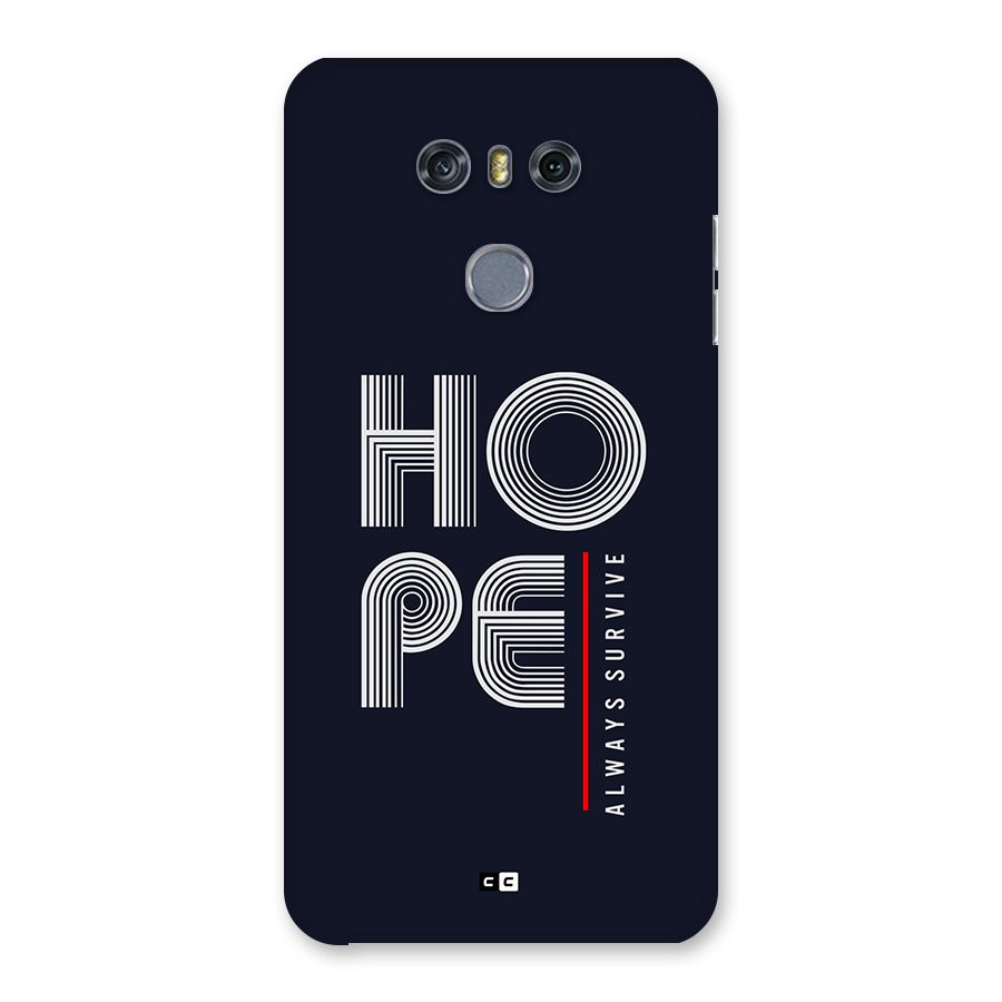 Hope Survives Back Case for LG G6