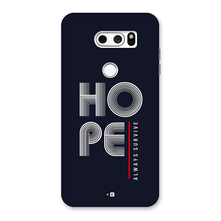 Hope Survives Back Case for LG V30