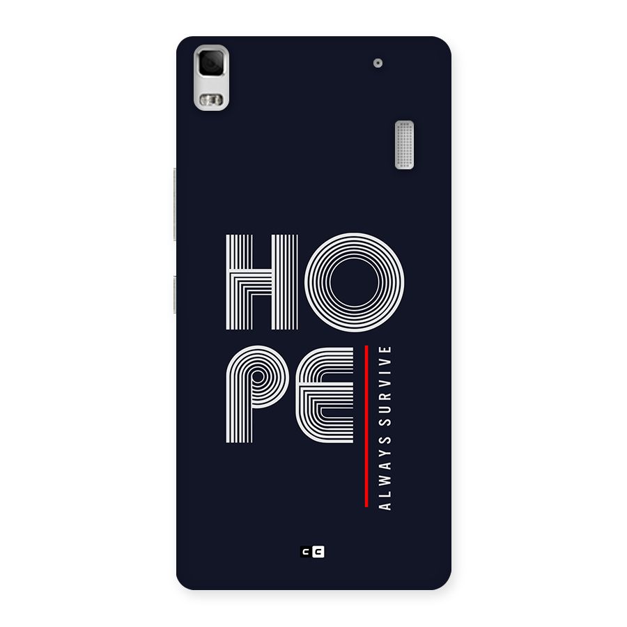 Hope Survives Back Case for Lenovo A7000