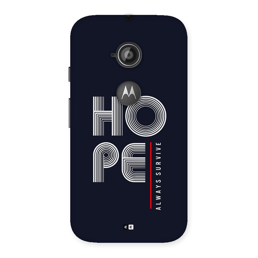 Hope Survives Back Case for Moto E 2nd Gen