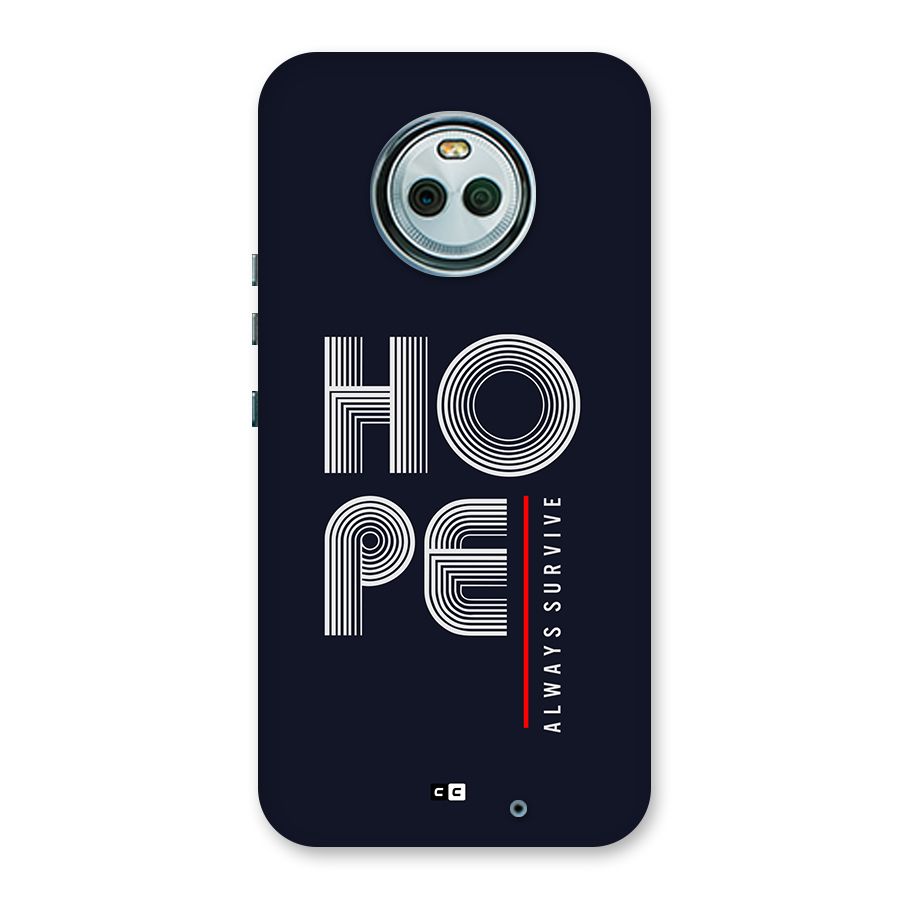 Hope Survives Back Case for Moto X4