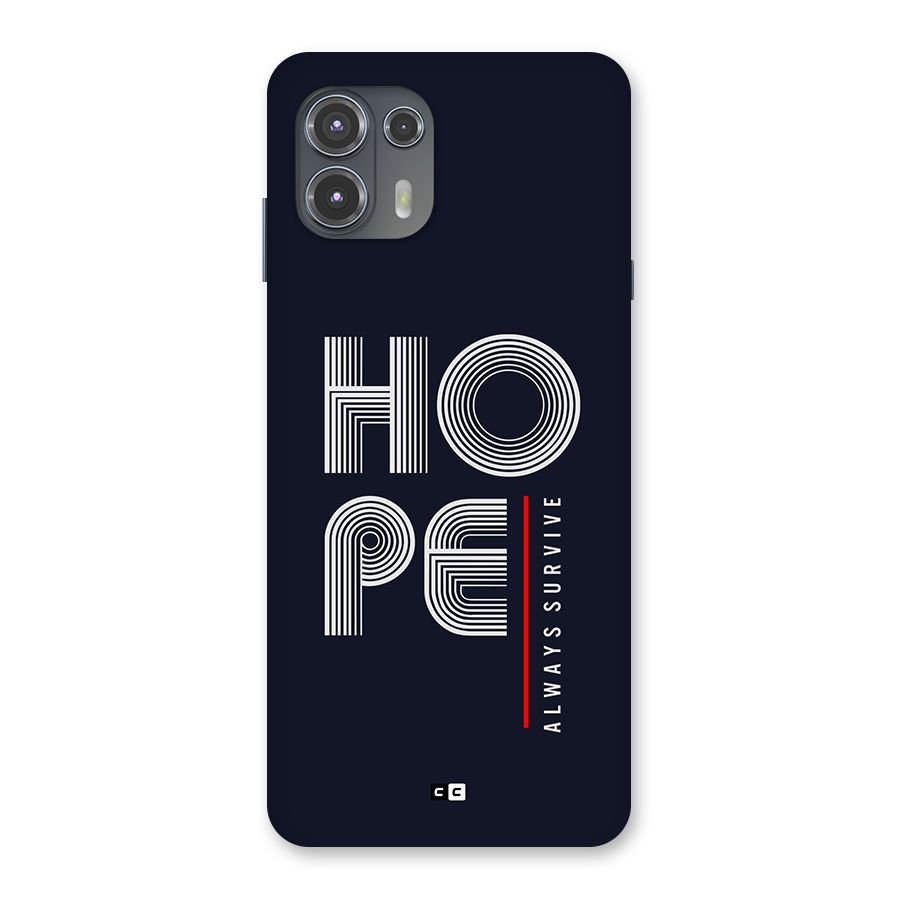 Hope Survives Back Case for Motorola Edge 20 Fusion
