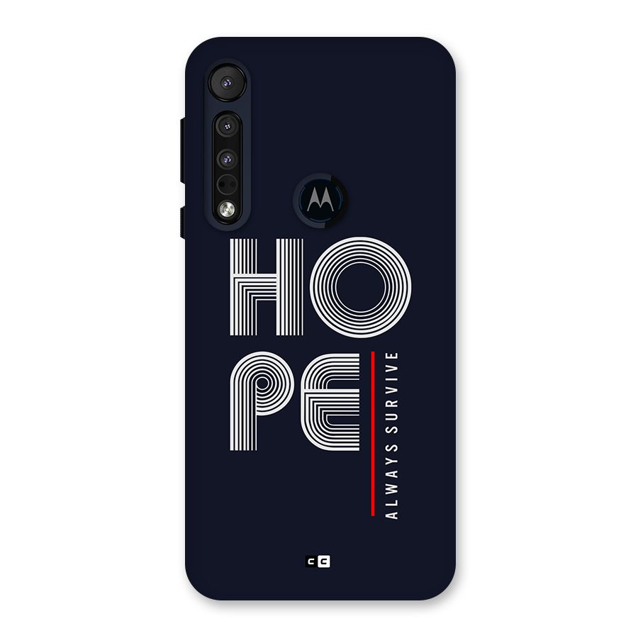 Hope Survives Back Case for Motorola One Macro
