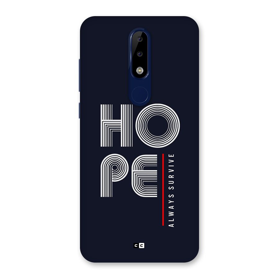 Hope Survives Back Case for Nokia 5.1 Plus