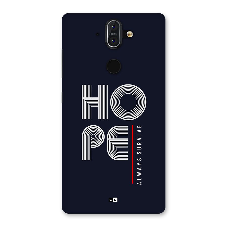 Hope Survives Back Case for Nokia 8 Sirocco