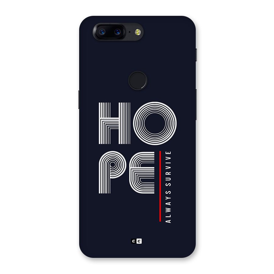 Hope Survives Back Case for OnePlus 5T