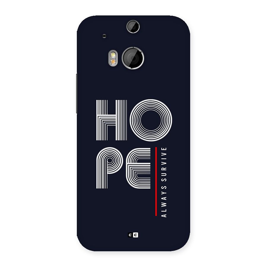 Hope Survives Back Case for One M8