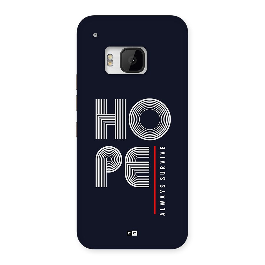 Hope Survives Back Case for One M9