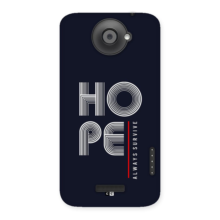 Hope Survives Back Case for One X